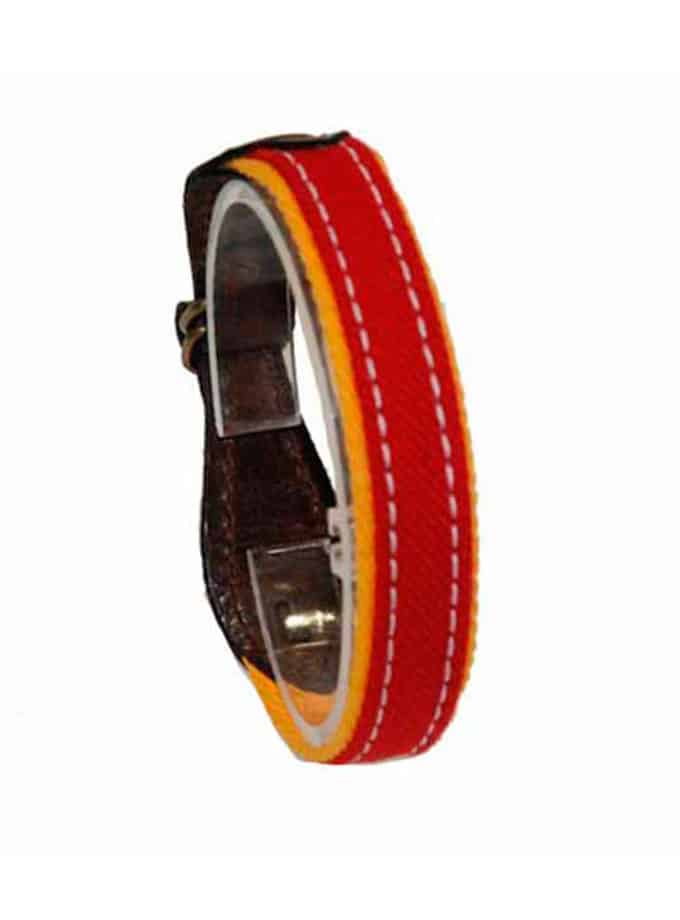 red bullfighter cape bracelet