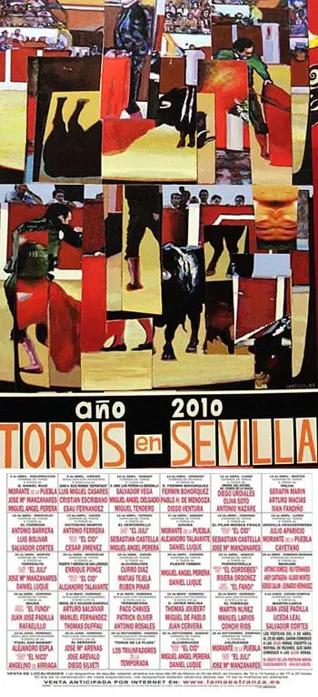Cartel de la Feria de Sevilla 2010