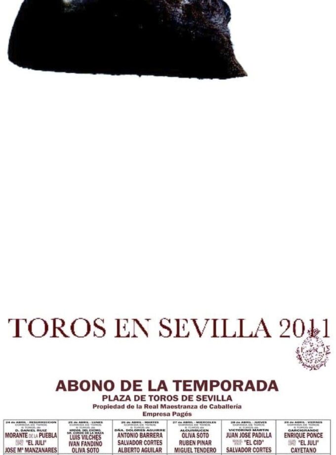 Cartel de la Feria de Sevilla 2011
