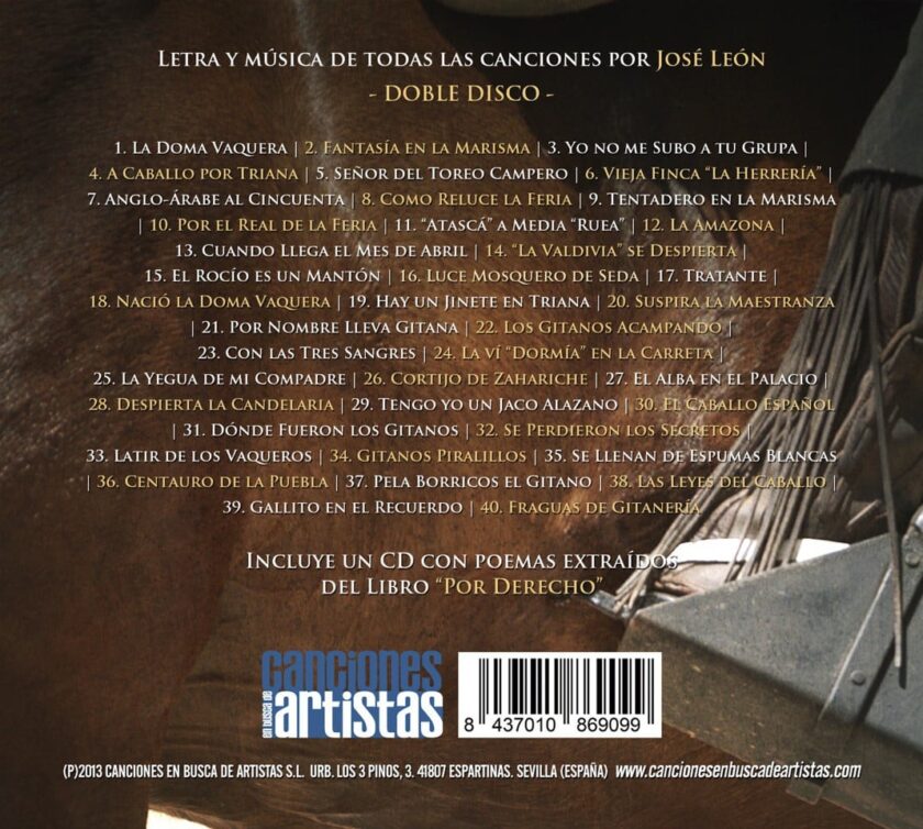 Album "Galopando por los suenos" por José León