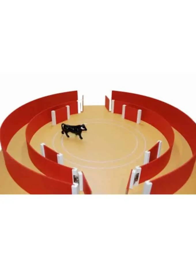 Pack Plaza de toros, camión y toriles de juguete