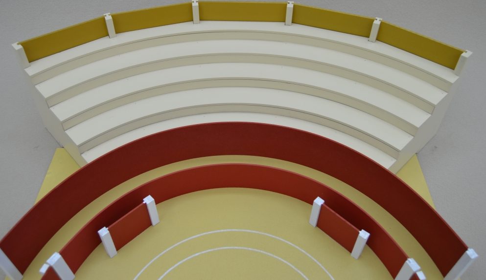 Grada 1 Público para Plaza de toros de juguete