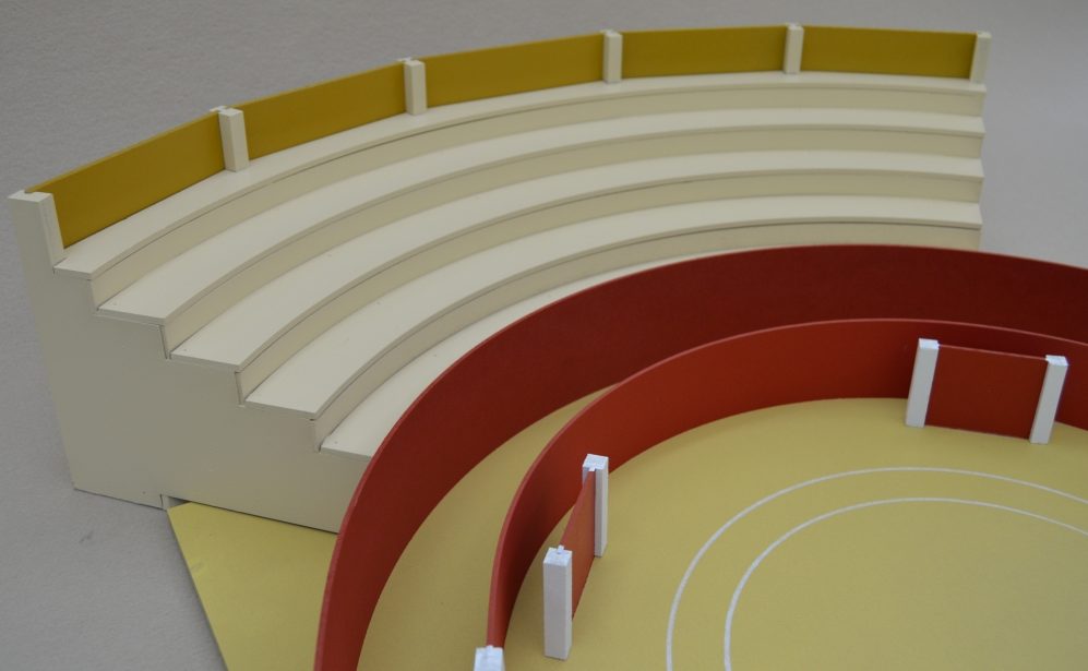 Grada 1 Público para Plaza de toros de juguete - Imagen 2