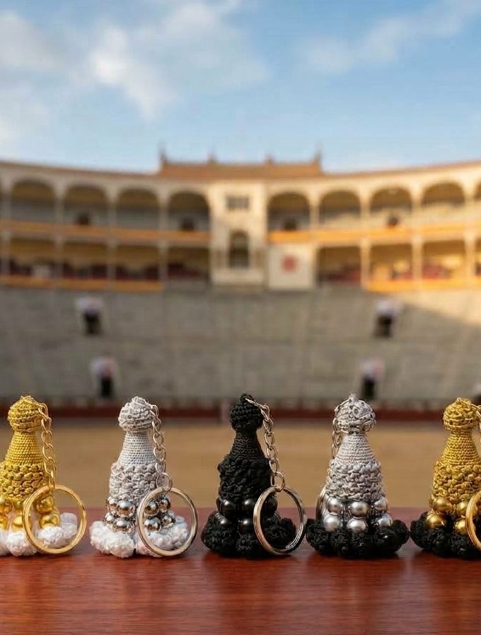 Keychains of Matadors' Suit Tassels