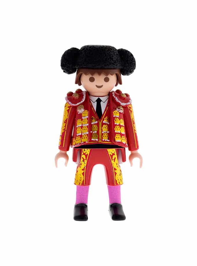 Playmobil 3 scarves red ¡ condition nine 