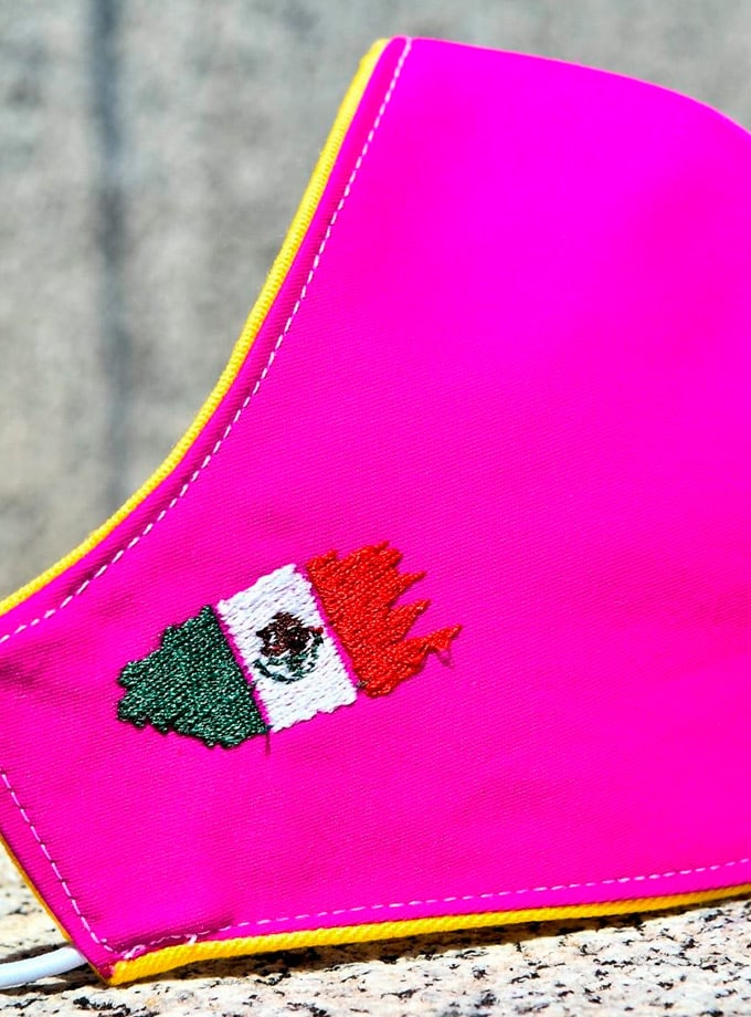 Mexican flag detail