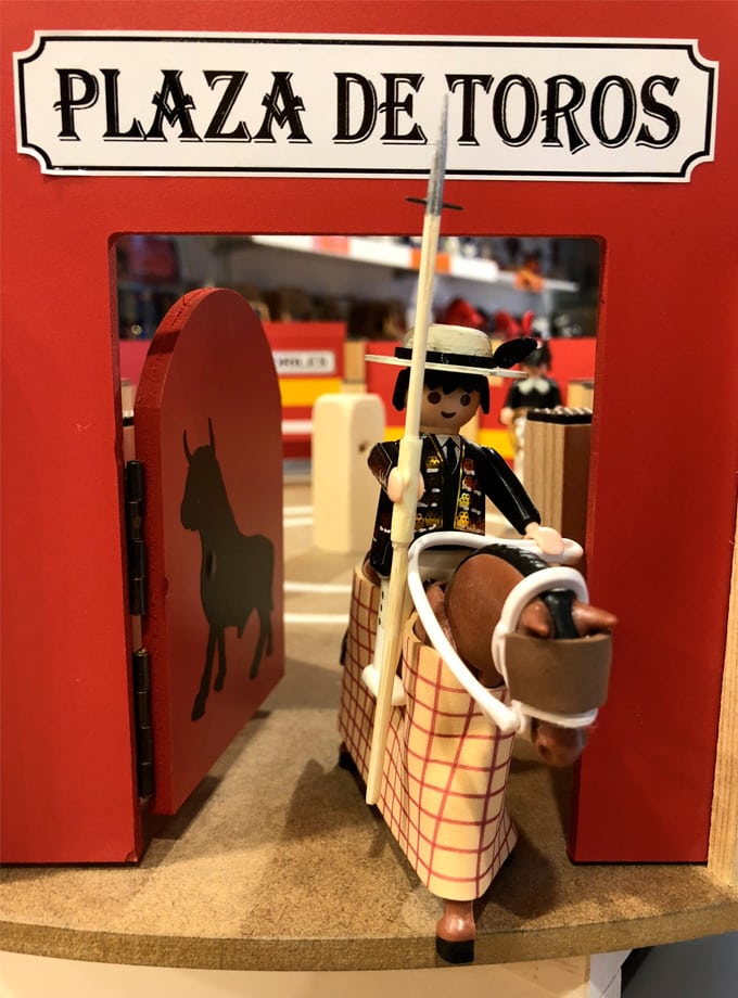 Click Picador with Playmobil-type Horse