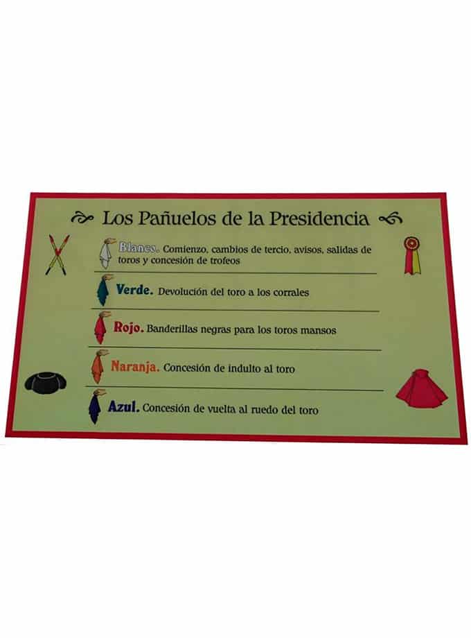 Kit oficial de pañuelos presidencia