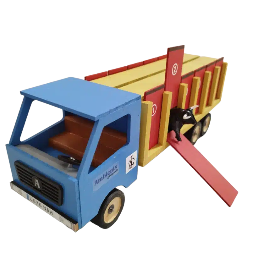 camion de transport de taureaux 2