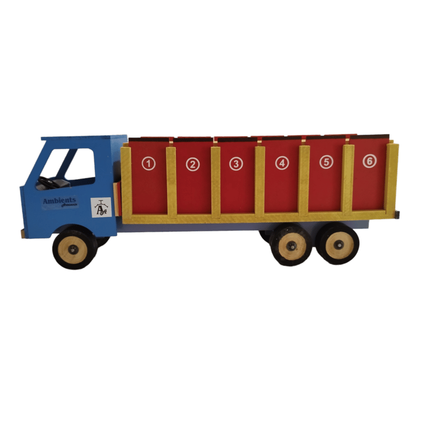 Camion transporte 6 toritos