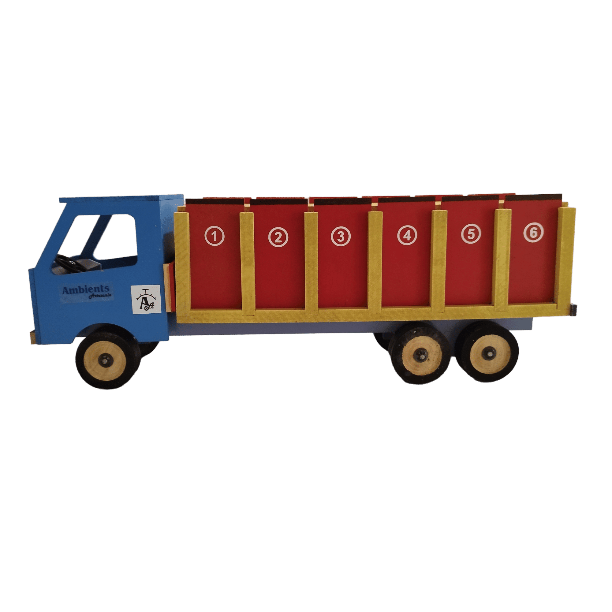 Camion transporte 6 toritos