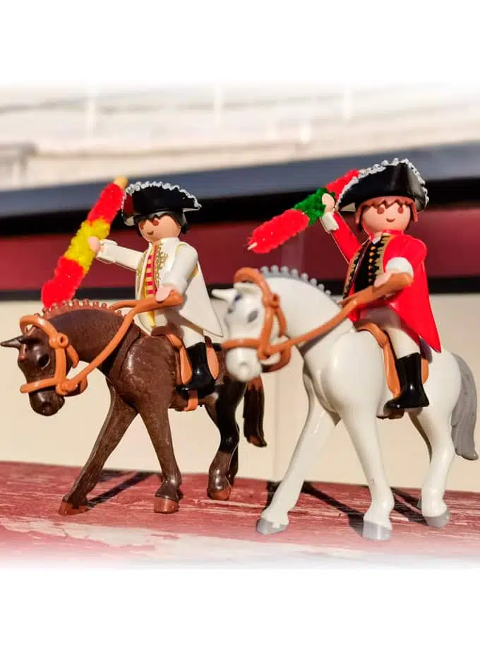 Playmobil Bullfighter Toy on horseback