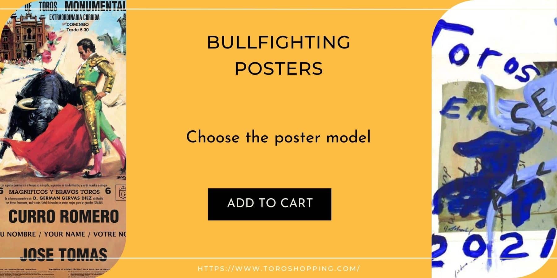 Spanish Bullfighting posters