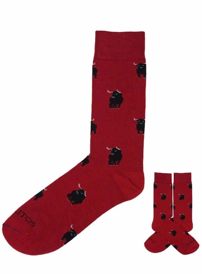 socks Toro red
