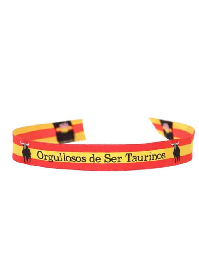 Bracelet en tissu Fier d'être Torero de Toreritos