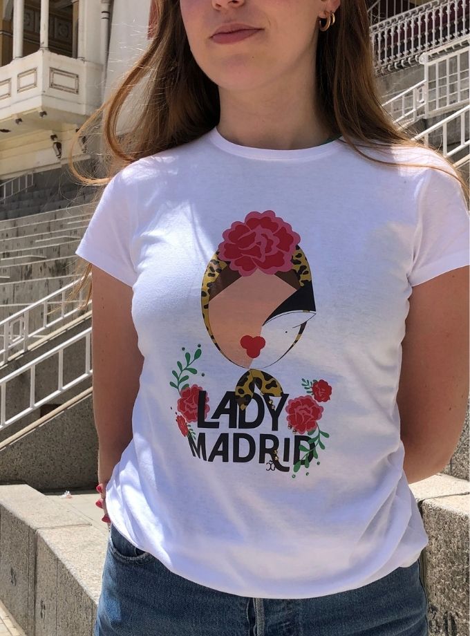 Camiseta Lady Madrid Mujer