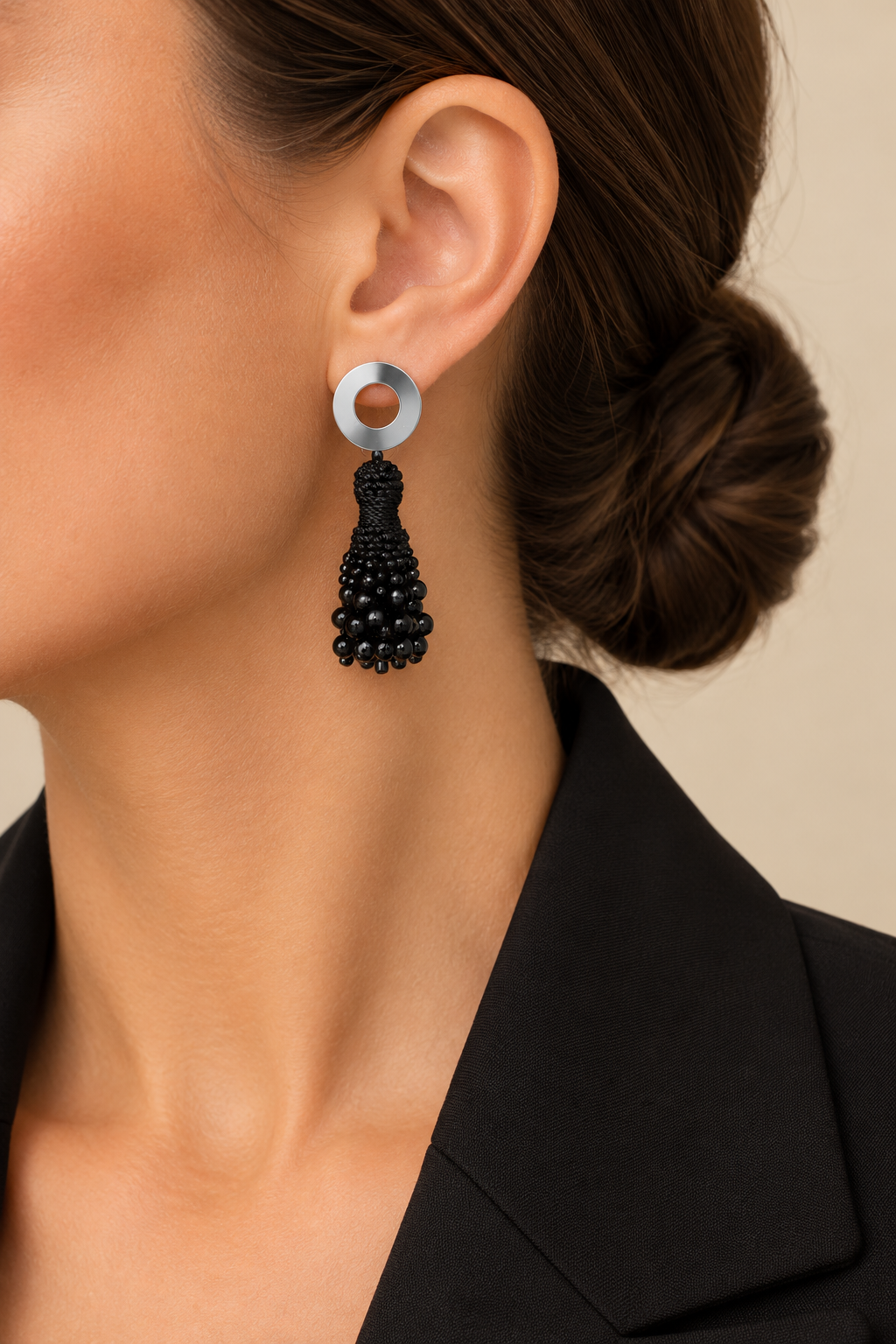 Puerta del Principe Tassel Earrings - Image 3