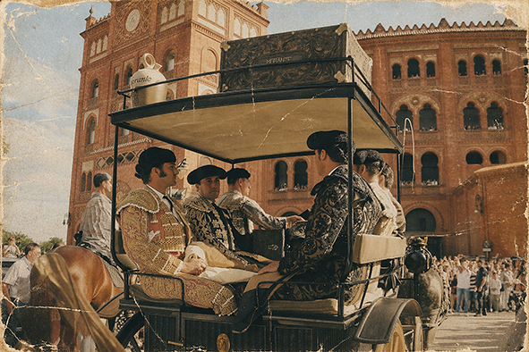 Bullfighting photography Morante's garden