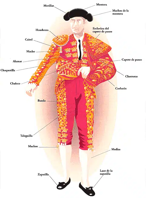 Elements of the Bullfighter' Suit of Lights