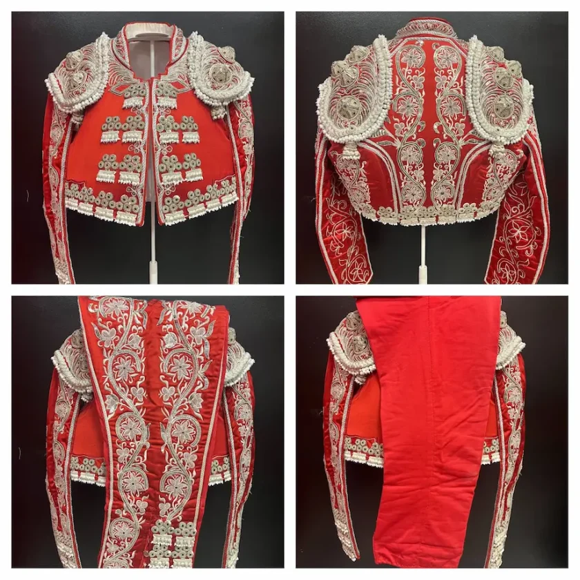 second hand red bullfighter costume