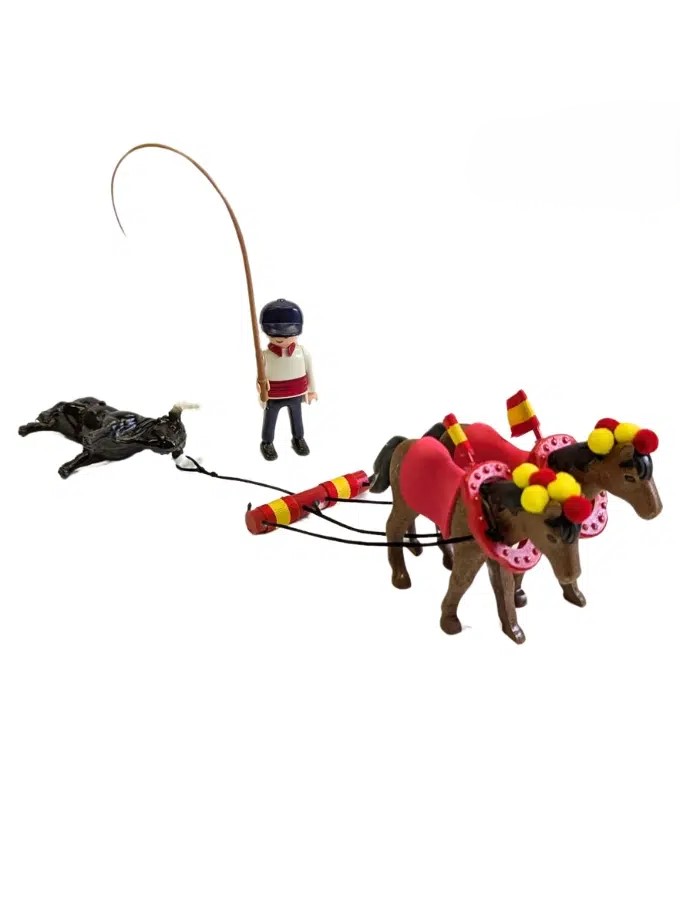 Pack Juguete Mulillero con Tiro de Arrastre