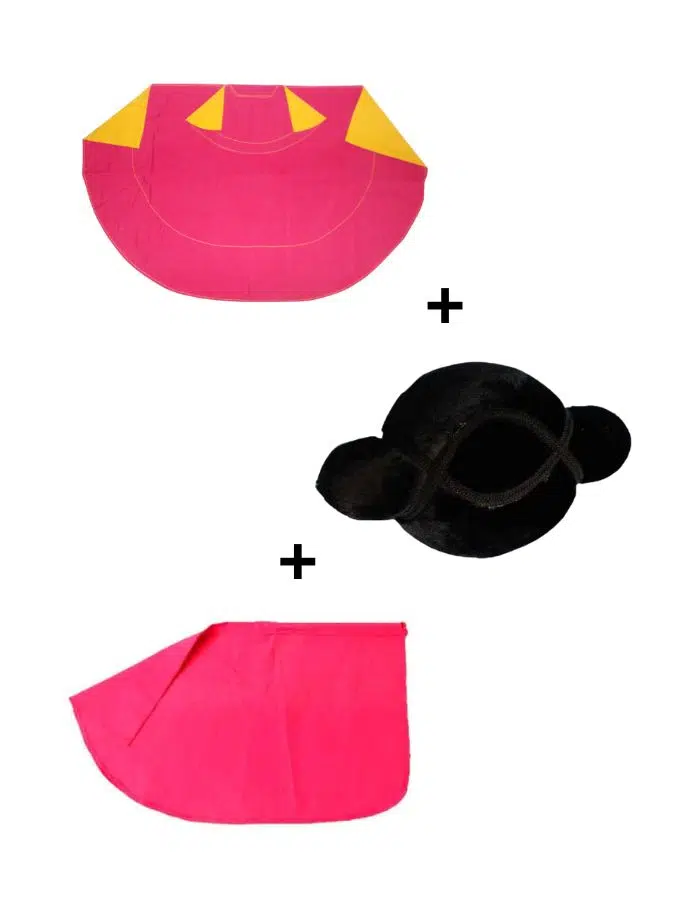 Pack cape + montera + toy muleta