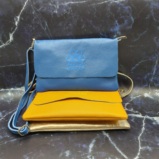 Leather Bag “Media Verónica”
