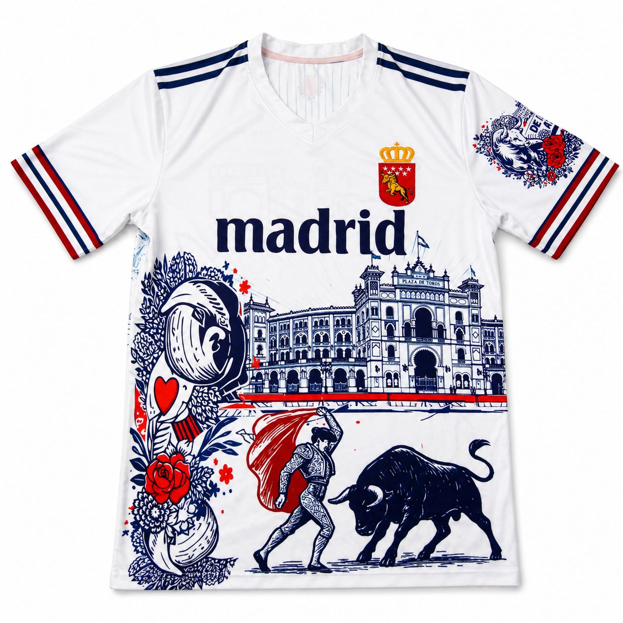 Camiseta Taurina Deportiva Madrid1
