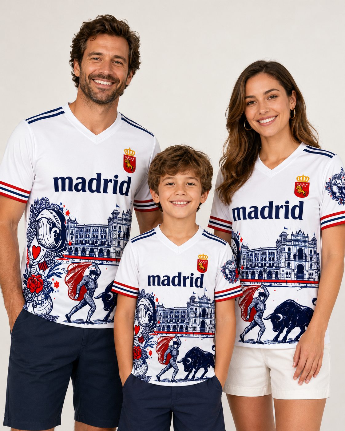 T-shirt taurin sportif Madrid 3