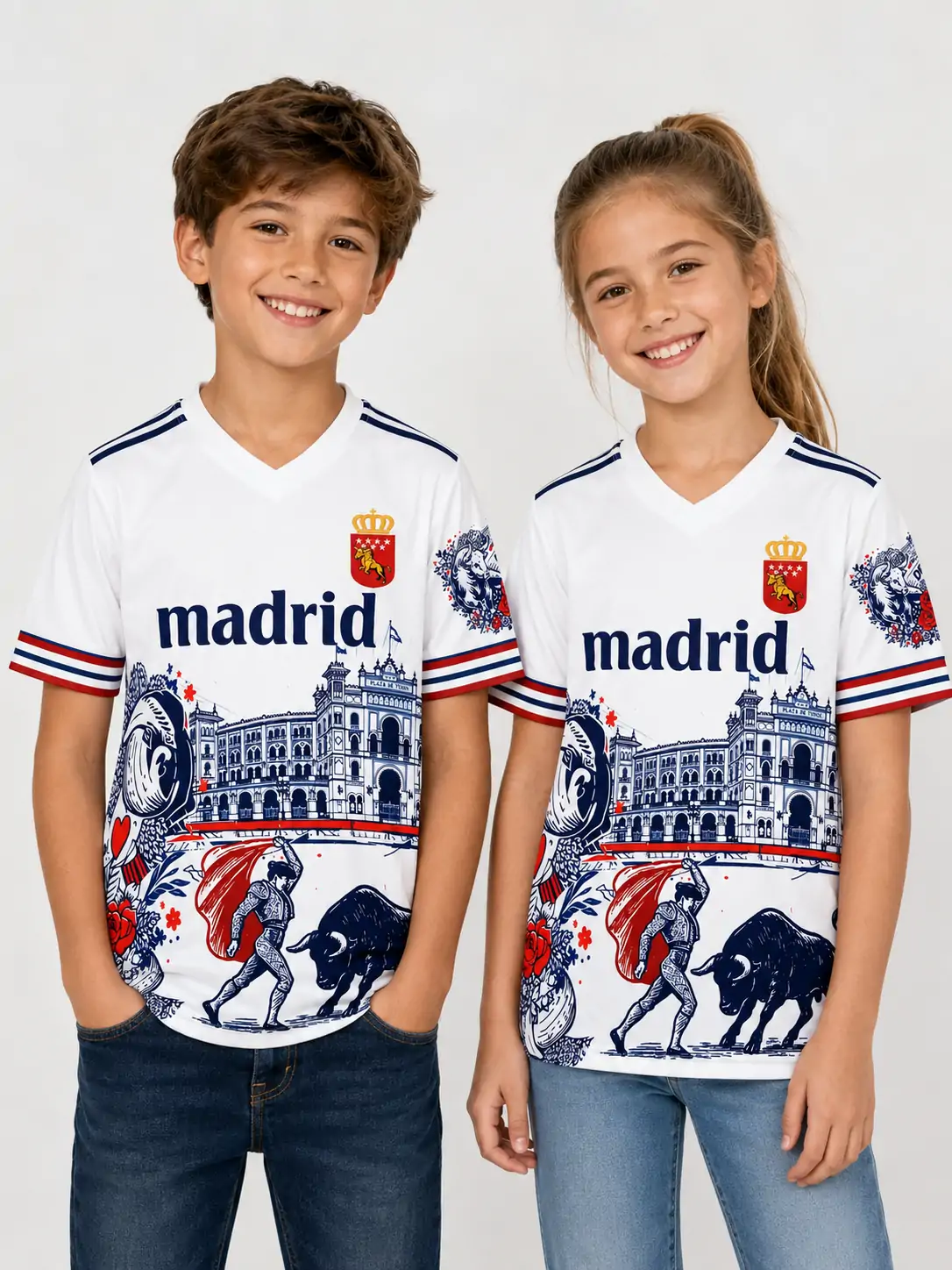 Camiseta Taurina Deportiva Madrid - Niños