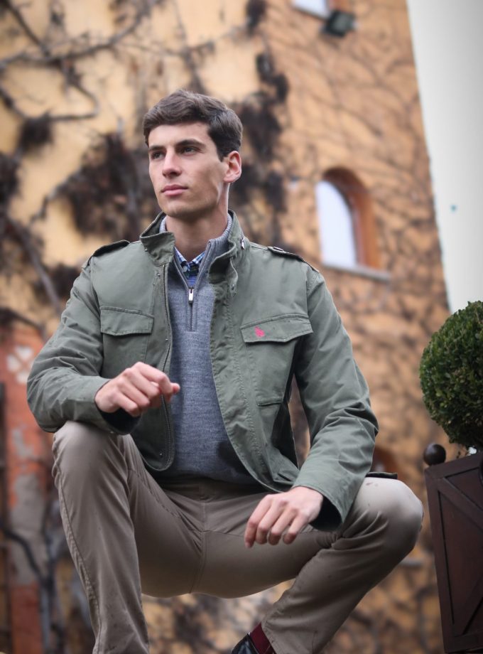 Parka militar de algodón RqueR