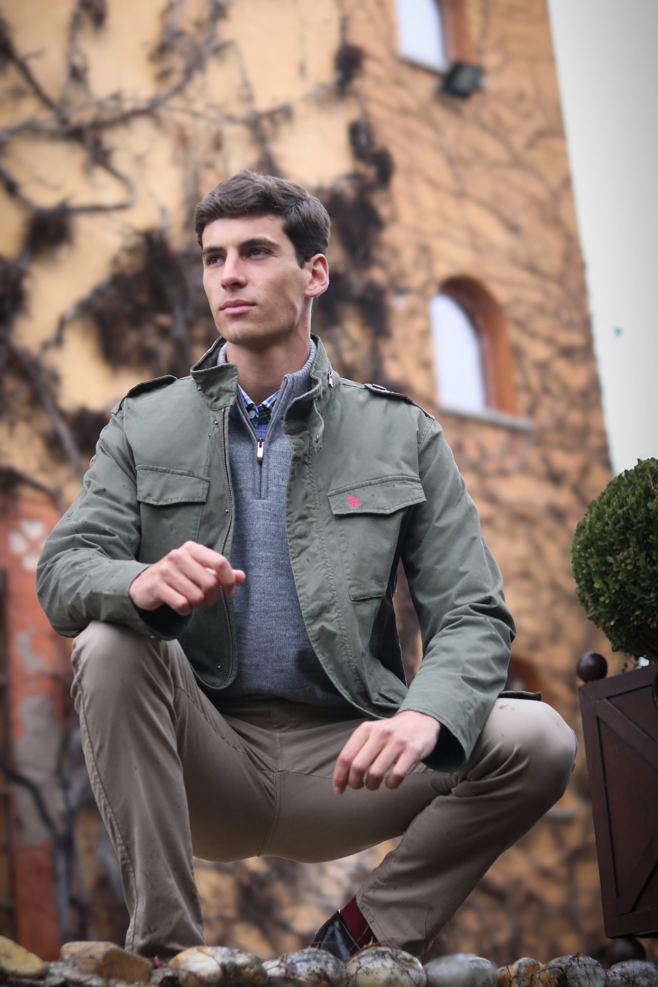 Parka militar de algodón RqueR
